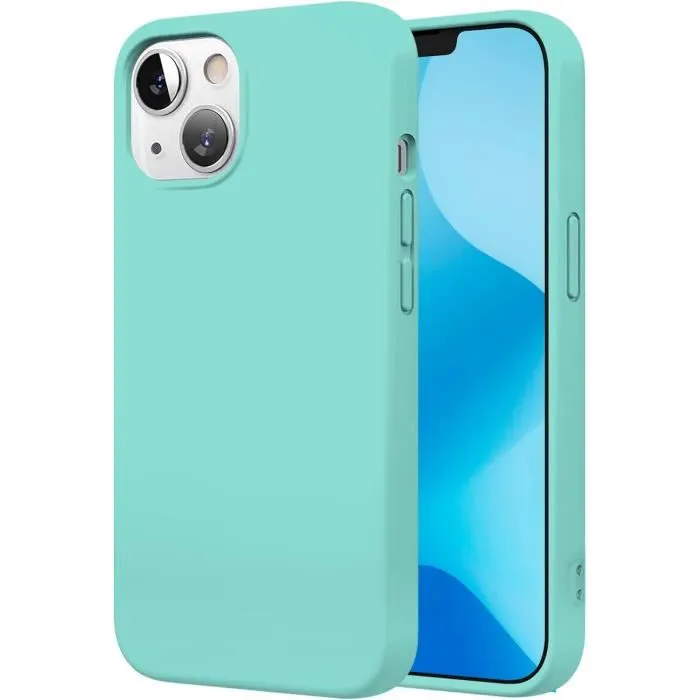 Coque silicone bleue claire
