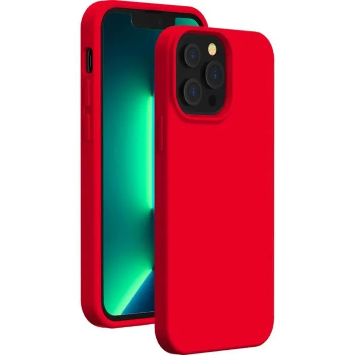 Coque silicone rouge